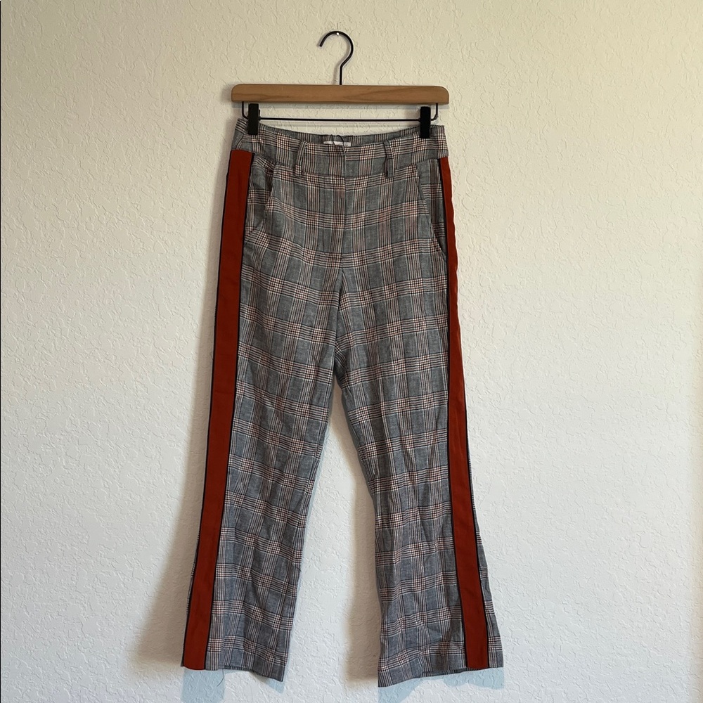 NWT Current Air Plaid Trouser Pants